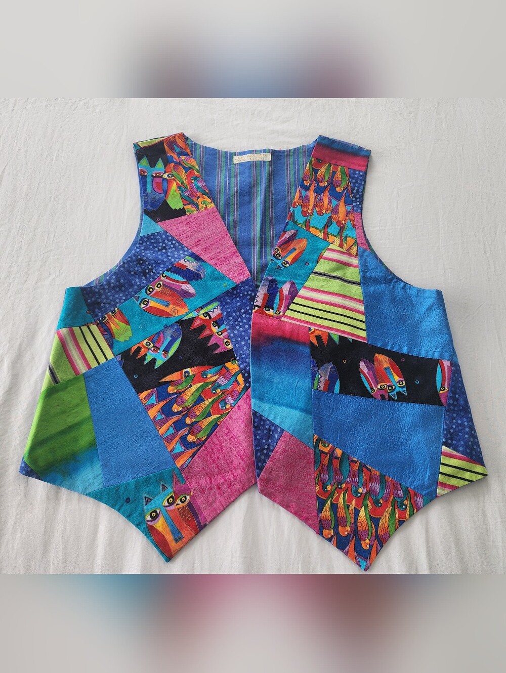 Patchwork Lightweight Vest